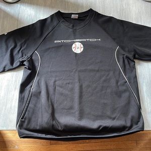 Men’s Majestic Graphic “Pitch 2 Pitch” Crew Neck Hoodie